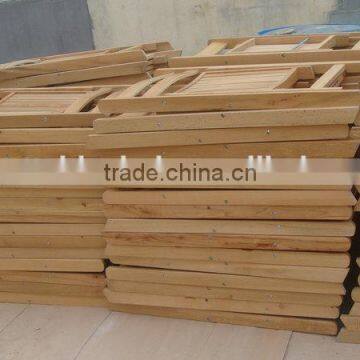 High Quality Surface Salt Folding Wood Chair photo-3