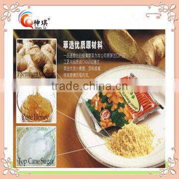 Wholesale 18g, 9g, 6g Honey Instant Ginger Tea in Slimming Tea Granular Factory photo-5