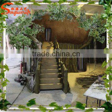 high quality decorative artificial house tree