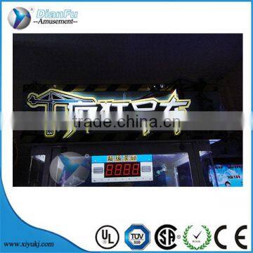 Crazy Doll Plush Toy Claw Crane Machine/Crazy Crane Claw Redemption Game Machine for Sale photo-2