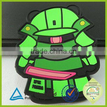 Pvc Rubber 3d Embrossed Logo Patch for Bag, Garment, Shoes, Silicone Label photo-5