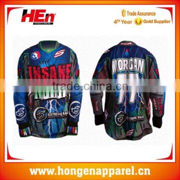 Dye Sublimated Paintball Jersey Wholesale Paintball Shirts