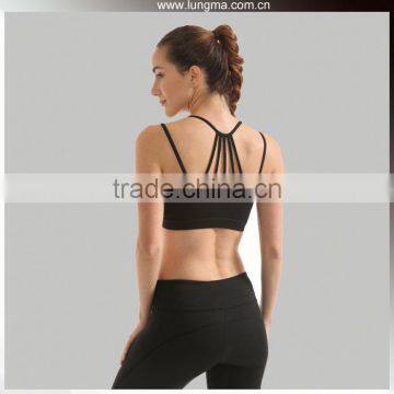 Hot Sales Girls Gym Wear Fitness Yoga Crane Sports Bra For Running photo-3