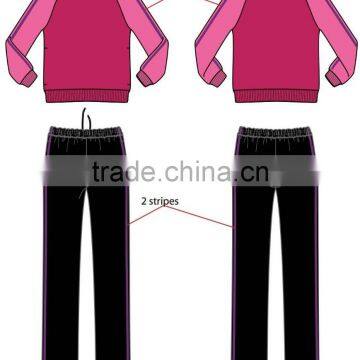 20,000 Sets STOCKLOTS Factory Sport Wear Suit Mens Women's 220g Polytricot Fabric Stocks