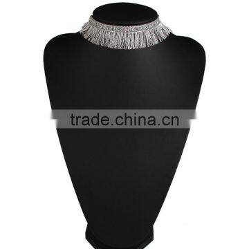 Big Brand Brief Choker Necklace Silver/gold Alloy Jewelry photo-5