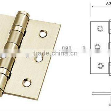 Bearing hinge straight corner