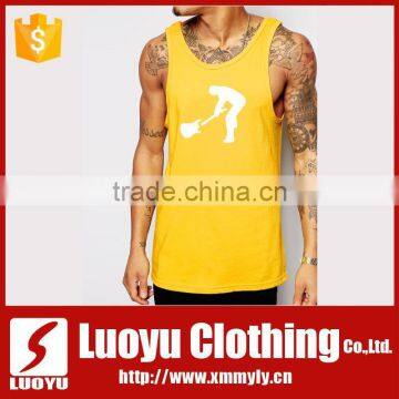 Custom printing long tank top
