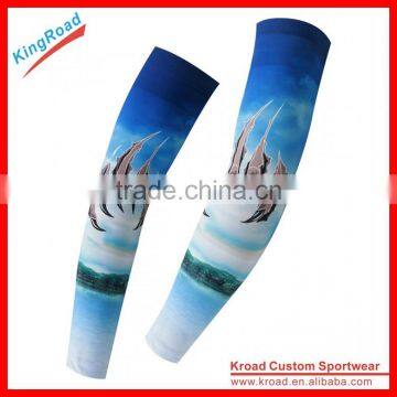 Custom Cooling Arm Sleeves Cover UV Sun Protection Basketball Golf Athletic Sport