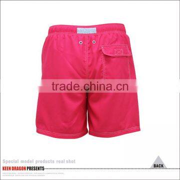 Mens Swimwear With Embroidery Logo Cheap Wholesale Swimming Trunks photo-5