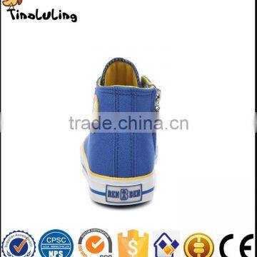 High Top Cartoon Design Shoes for Kids Wholesale Canvas Shoes Men Casual Shoes for Man photo-3