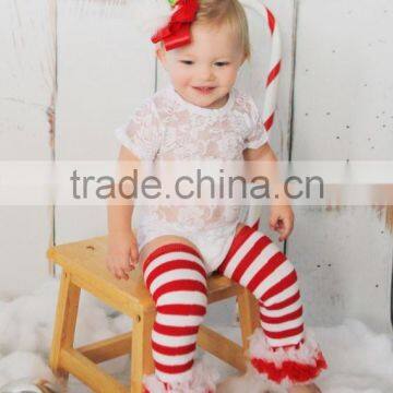 2015 Fashion Newborn Baby Girls Satin Lace Leg Warmers photo-3