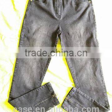OEM Western Size Ladies Jean Pants Fashion Design photo-6