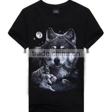 China Clothing Factory Custom Polyester Sport Men 3D Printing T Shirt photo-2