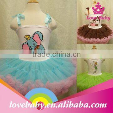 Girls petti dress party kids tutu dress LBE4092318