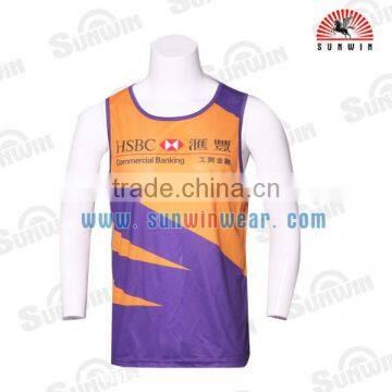 Custom OEM men mesh reversible plain basketball jerseys wholesale