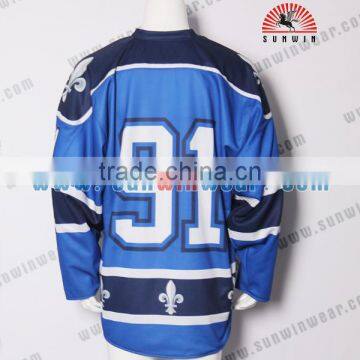 Blank Custom Made Ice Hockey Jerseys Manufacturer photo-2
