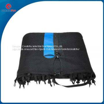 CreateFun Outdoor 5ft-16ft Trampoline Black PE Safety Net