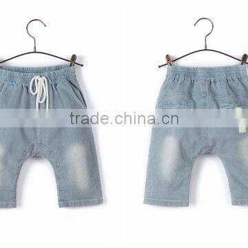 Children's Clothing Factory Baby Harem Pants Vintage Wholesale no Brand Jeans photo-2