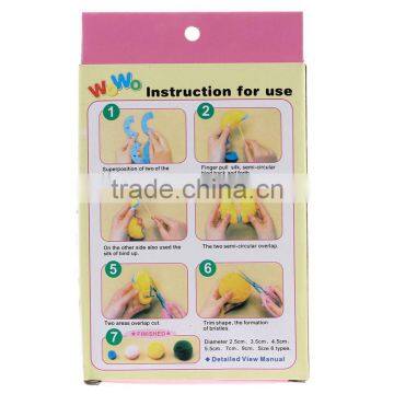 Jewelry Plastic Knitting Tool Mixed Pompom Maker Knitting Tool photo-3