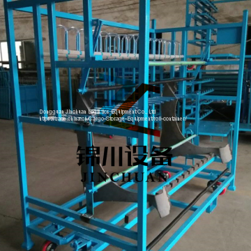 Warehouse Movable Cart Trolley Stainless Steel For Auto Parts