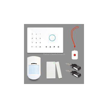 New Arrival Smart Touch GSM Alarm System For Home Protection, Self-define Siren Alert Time PH-G2
