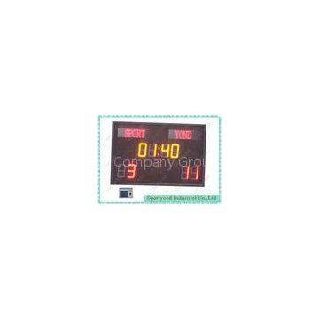 Single Sided Electronic Football Score Boards Energy Saving With CE RoHS FCC