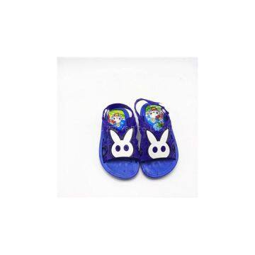 Children Footwear Lightweight Foothold PVC Cartoon Flat Children Sandals
