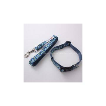 Newest design retractable customized pet collars and leashes