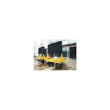 Dual Color P16 Portable Variable Message Sign Traffic Control With High Visible 1024mmx1024mm