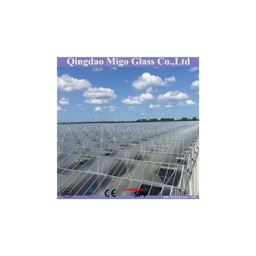 Diffuse Glass Used As Greenhouse Glass Roofs And Side Walls