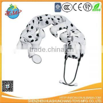 soft velboa plush Material and Dog Type animal stethoscope covers