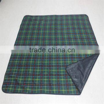 60" inches* 80 inches waterproof Beach Blanket,Fleece Plaid outdoor Camping Throw
