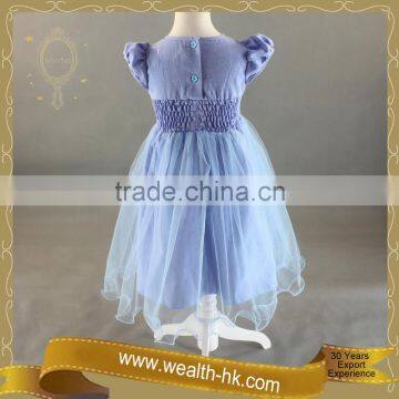 Sweet Lovely Flower Kids Girls Casual Dress photo-5