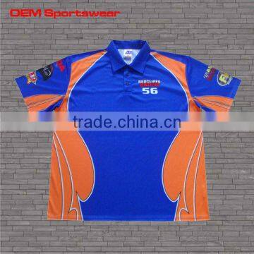 Custom racing shirts sublimated printing motocross jerseys