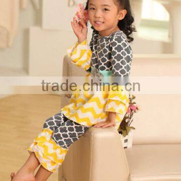 New Custom Ruffel Leggings Autumn Girl Outfits photo-4