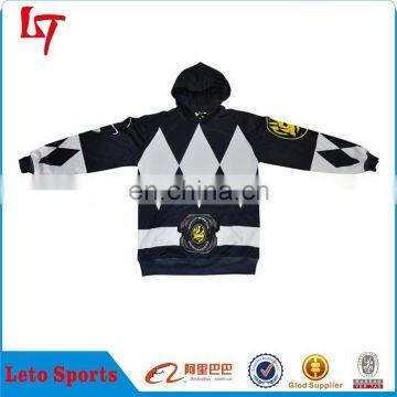 Long sleeves sublimated sweatshirt hoodies&wholesale high quality hooded sweatshirt& sports men fancy hoody