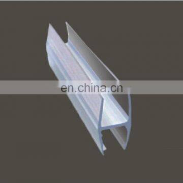 180 degree PVC waterproof joint seal for 8mm, 10mm thick glass door and shower door