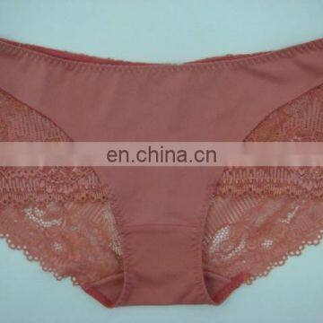 Missadola hot selling Lady's Sexy seamless boyshort lace panty/G-string/underwear/lingrie