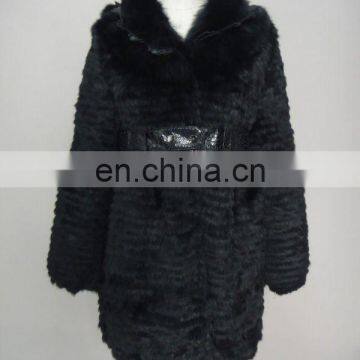 100% Rabbi fur long coat, New Design, Hot Style!