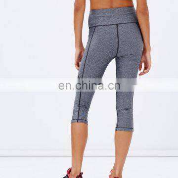 Factory Powershap Knee Capris Wholesale Croped Legging photo-3