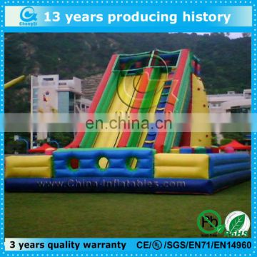 multifunctional inflatable climbing slide, inflatable slide with climbing wall