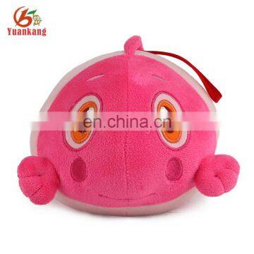 Custom OEM cartoon plush fish soft toy