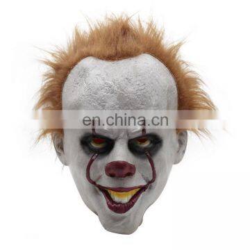 entertainment halloween prop Latex costume Scary Clown mask for party accessory