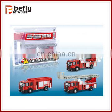 Hot sale sliding metal toy fire trucks wholesale