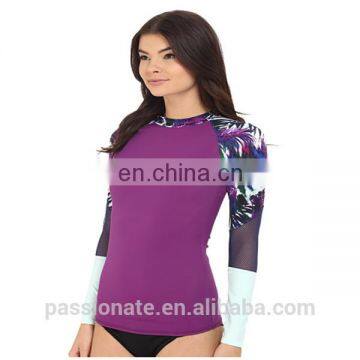 wholesale rash guard mesh design rash guard mma rash guard for women