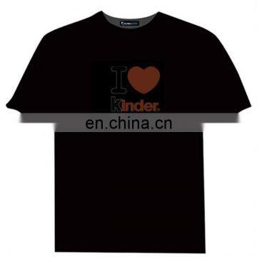 led sound activated shirts musical el shirt sound active t shirt new designs