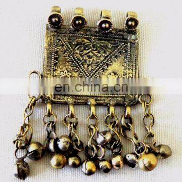 Homemade Afghan Fashion Vintage Necklace - Wholesale Afghani Tribal Pendant photo-1