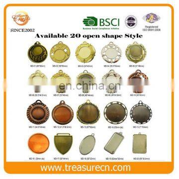 Factory Wholesale Various Souvenir Metal Medal With Shinny Gold/Silver/Bronze