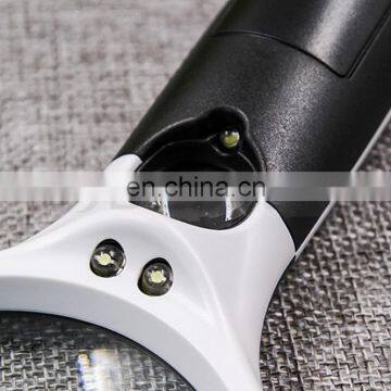 3 LED Reading Magnifying Glass 3X 45X Handheld Magnifier photo-6