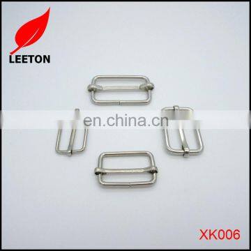 Bag Parts Cheap Metal Wire Slider Belt Buckle